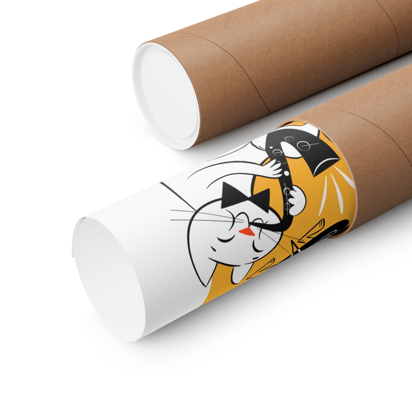 Cat Jazz Band, Art Print