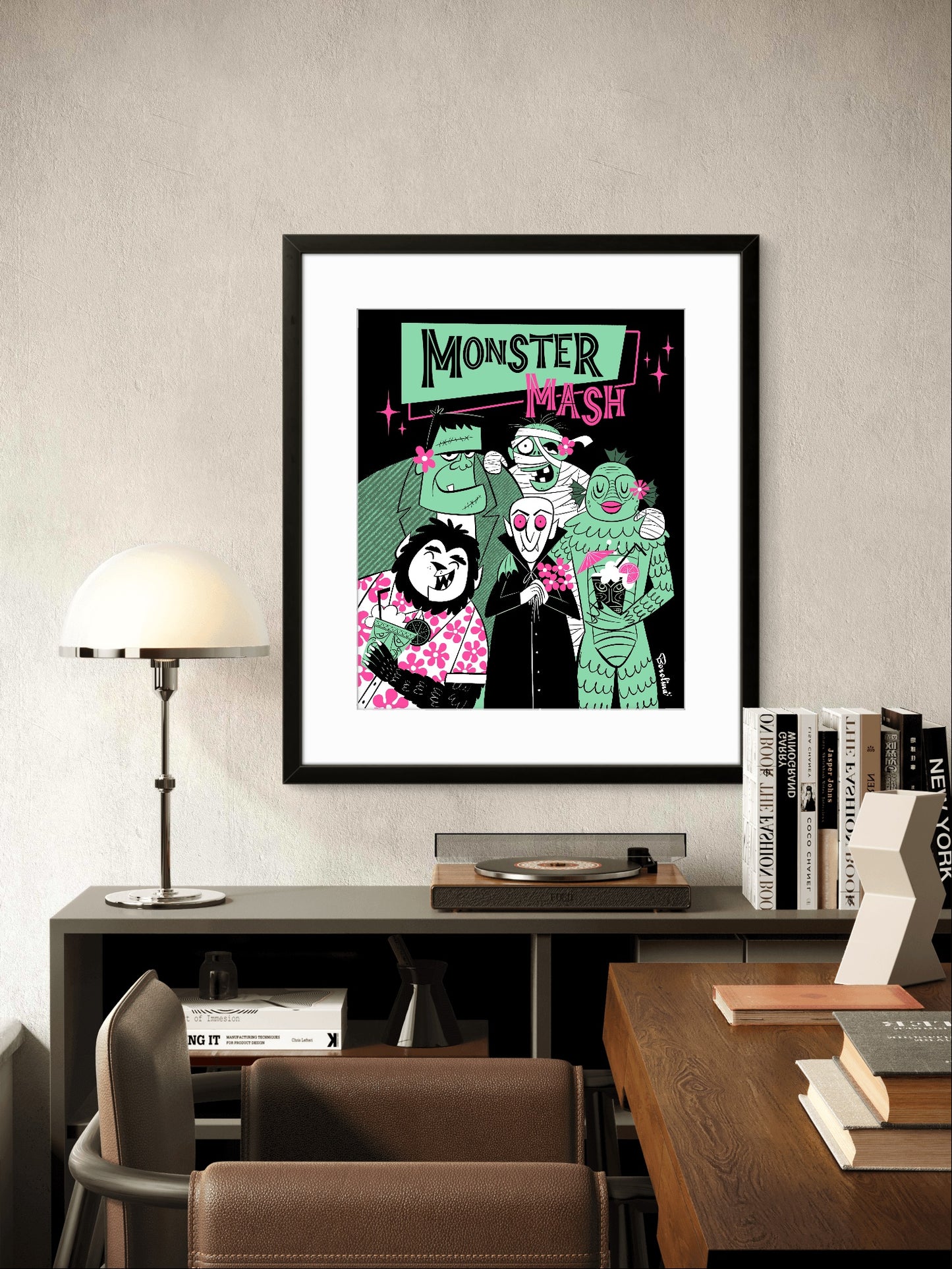 Classic Monsters Poster