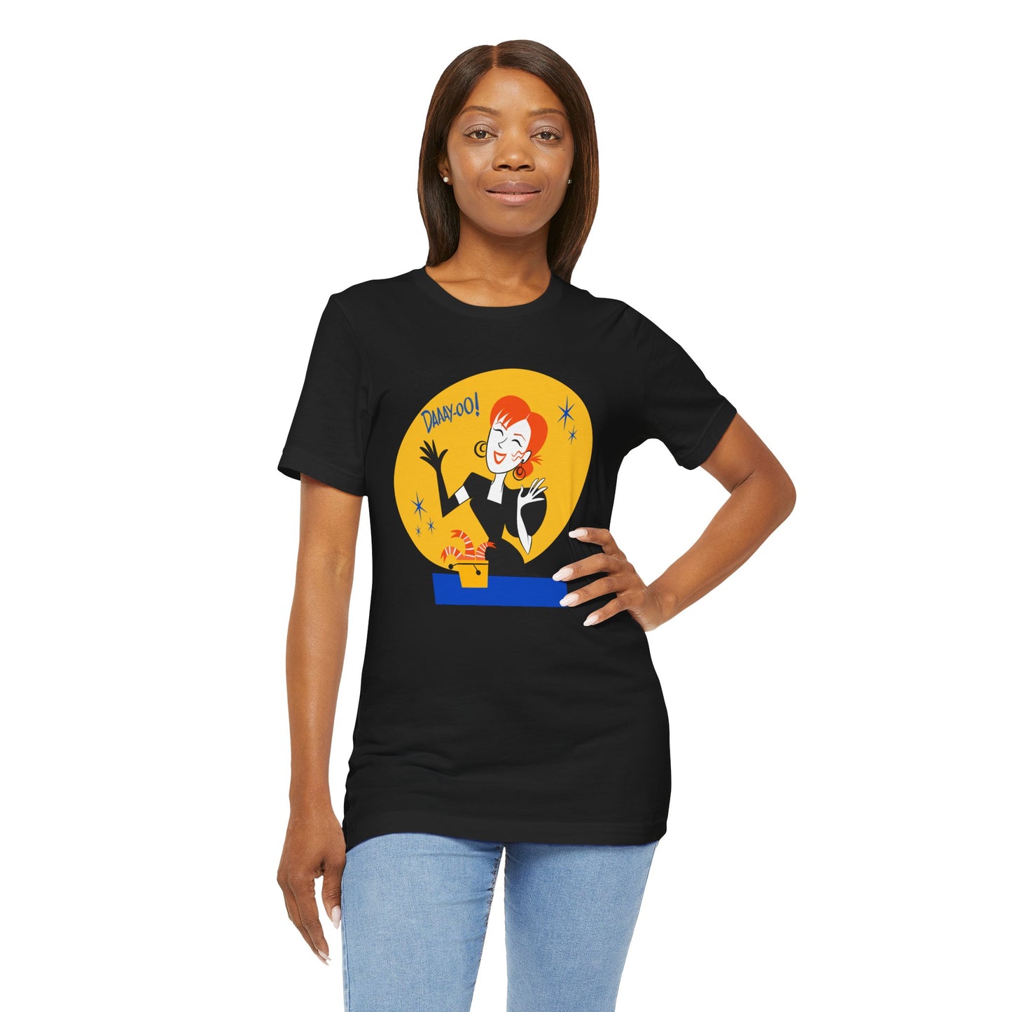 Delia Deetz black T-shirt