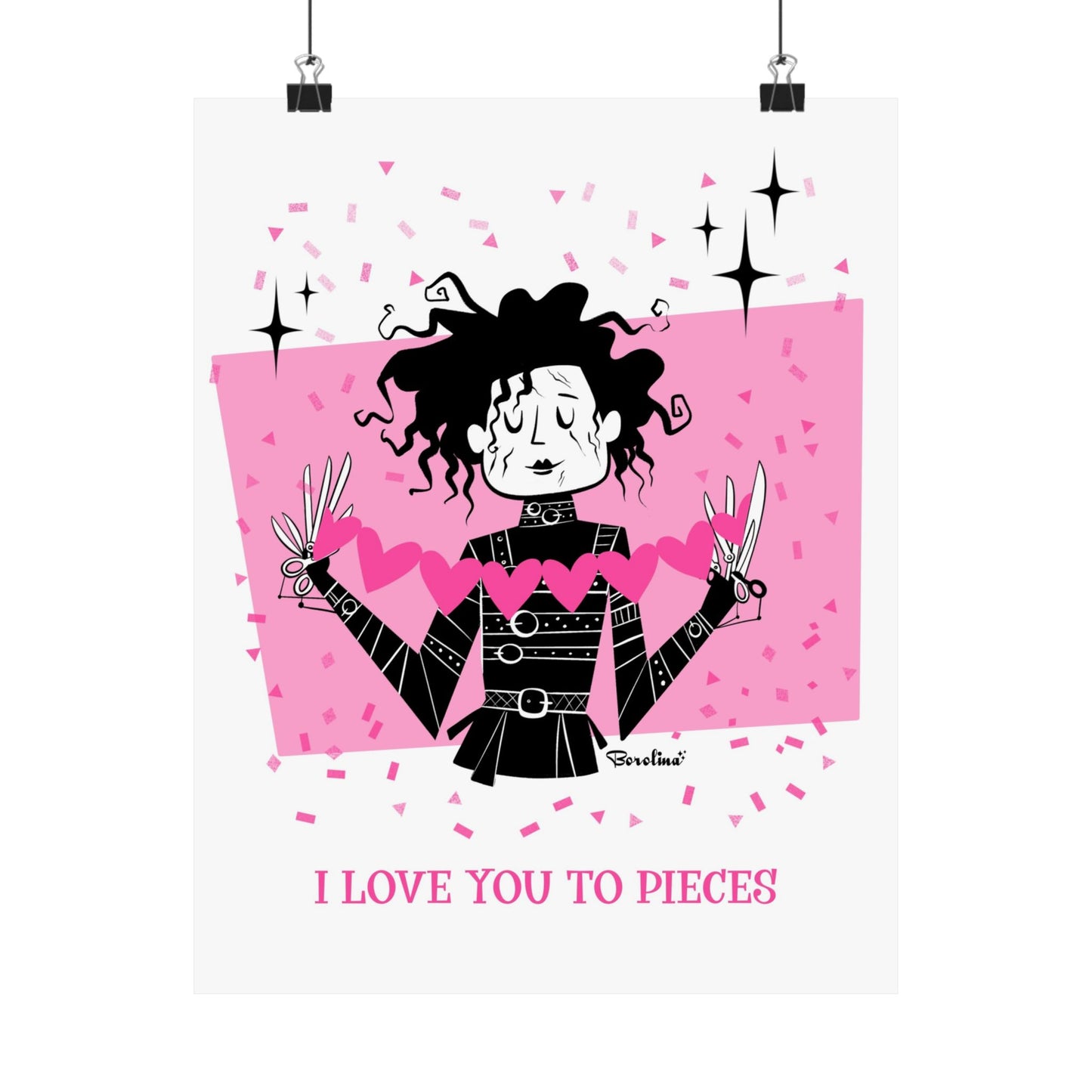 Edward, rectangular print