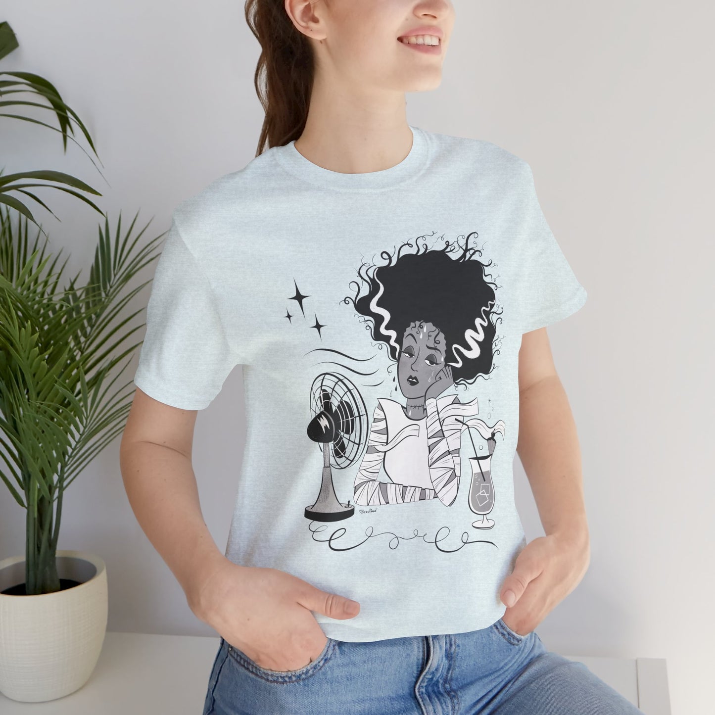 Classic Spooky Bride, unisex t-shirt
