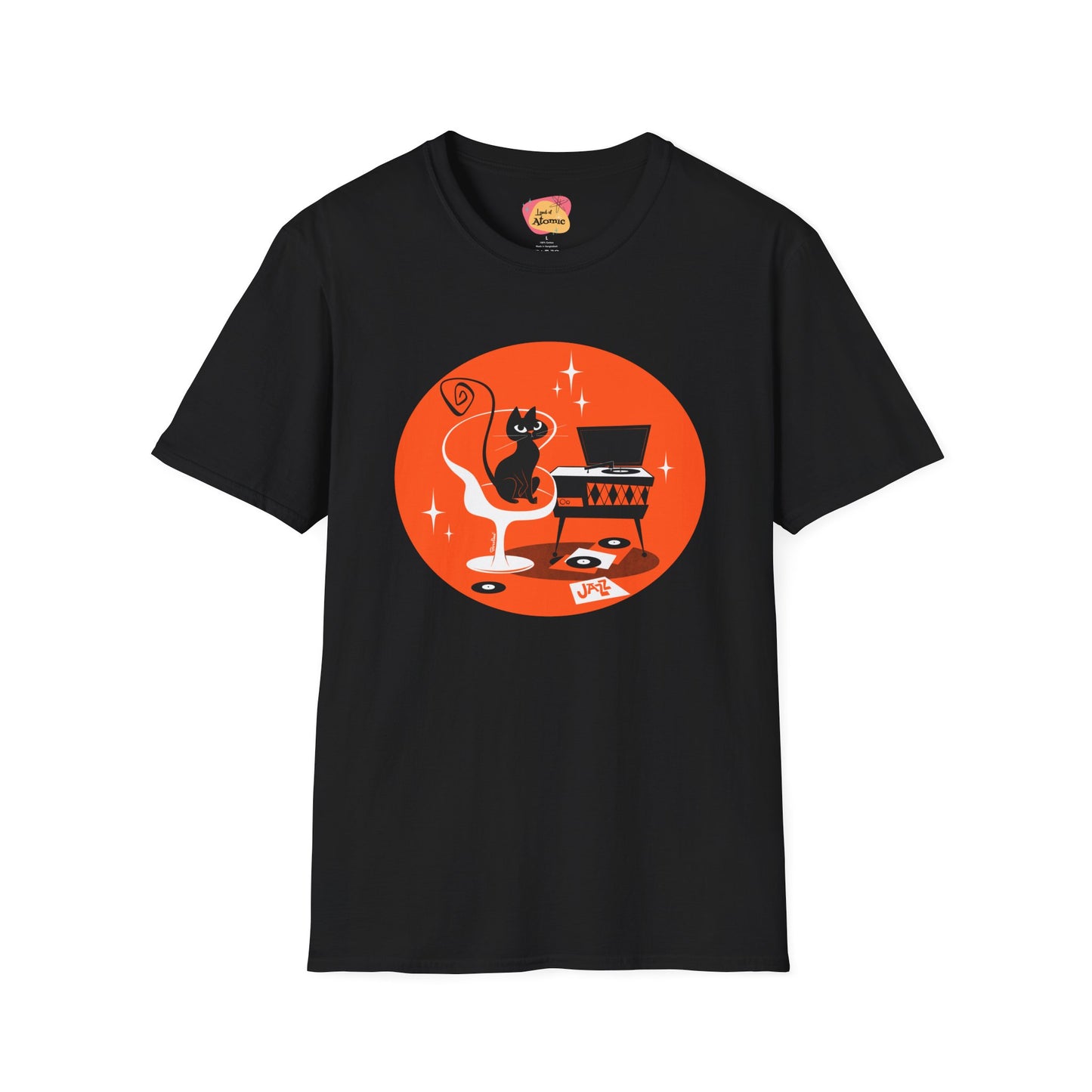 JAZZ CAT retro unisex t-shirt