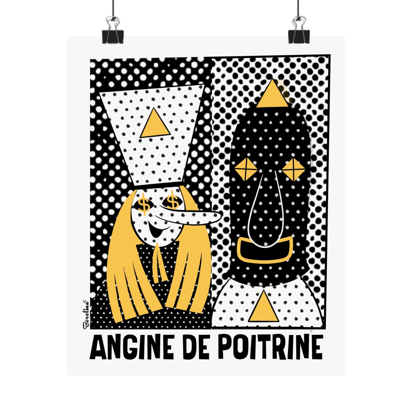 Angine de Poitrine, Poster