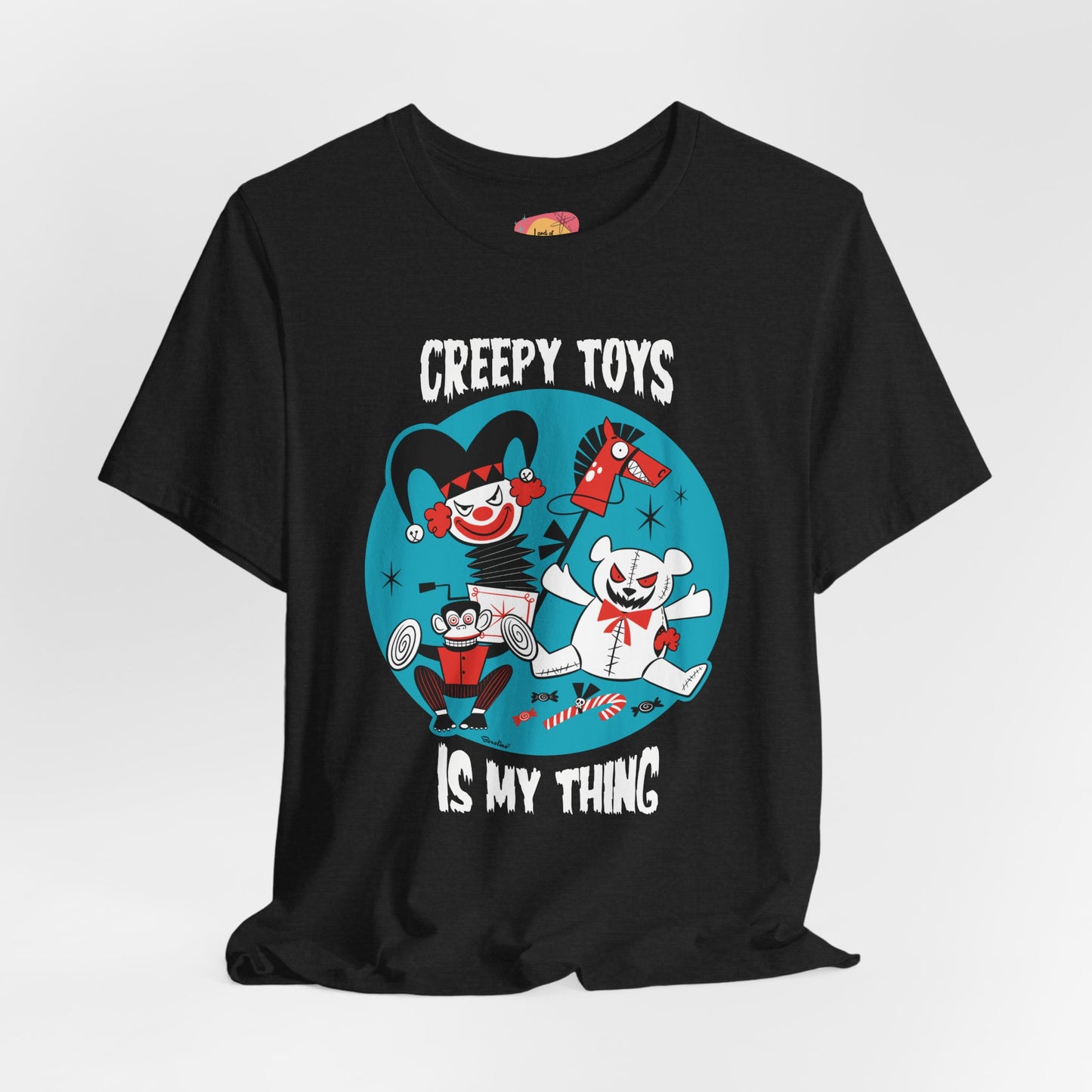 Creepy Toys T-shirt Dark