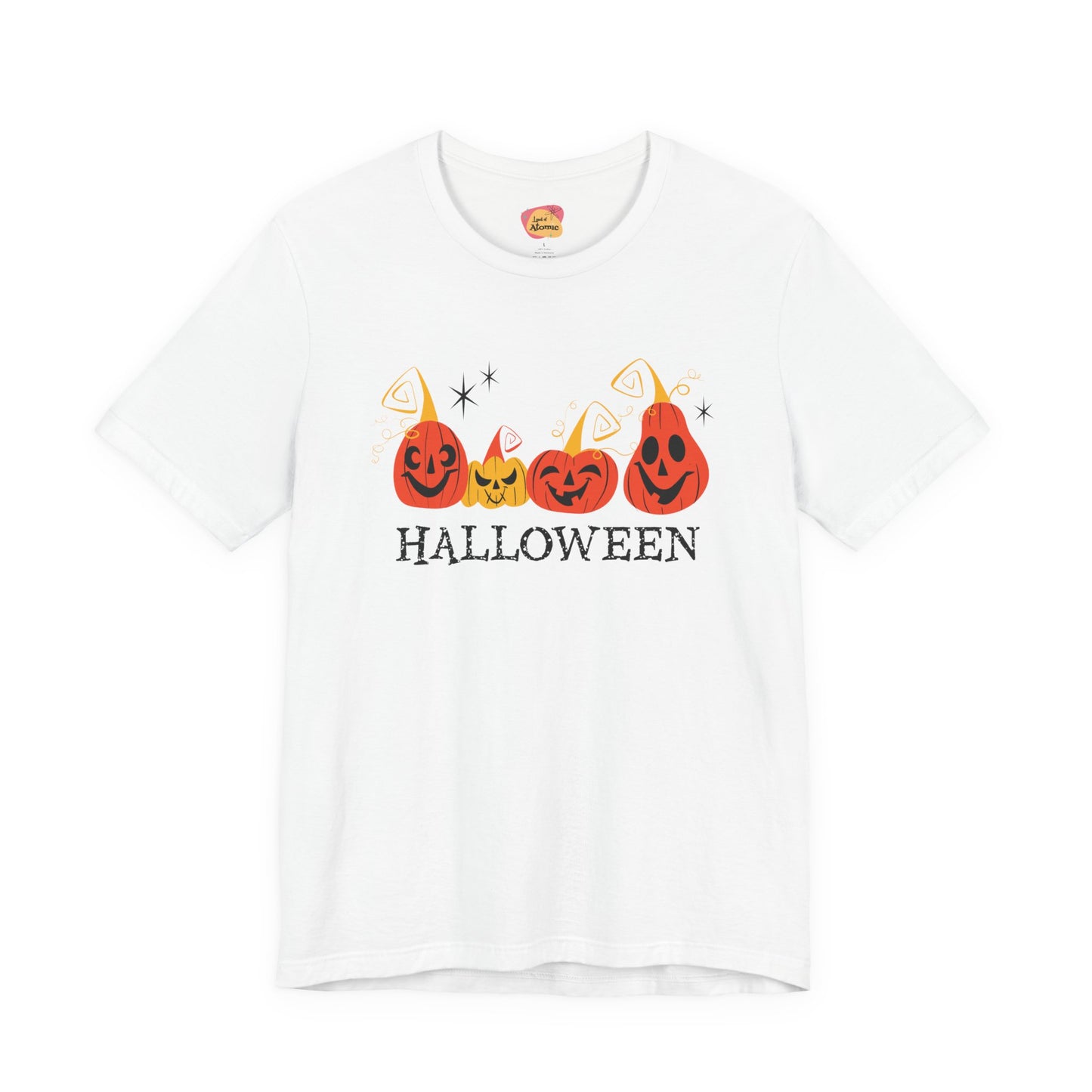 Halloween Pumpkins, white unisex t-shirt
