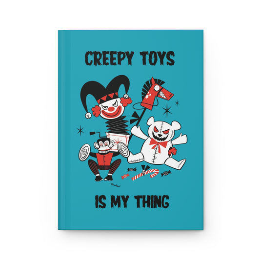 Creepy Toys Lined Journal