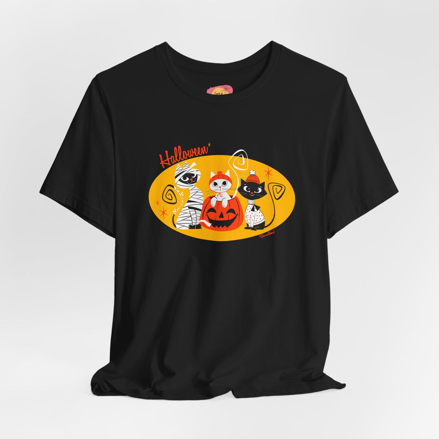 Halloween Cats in costumes, Unisex T-shirt