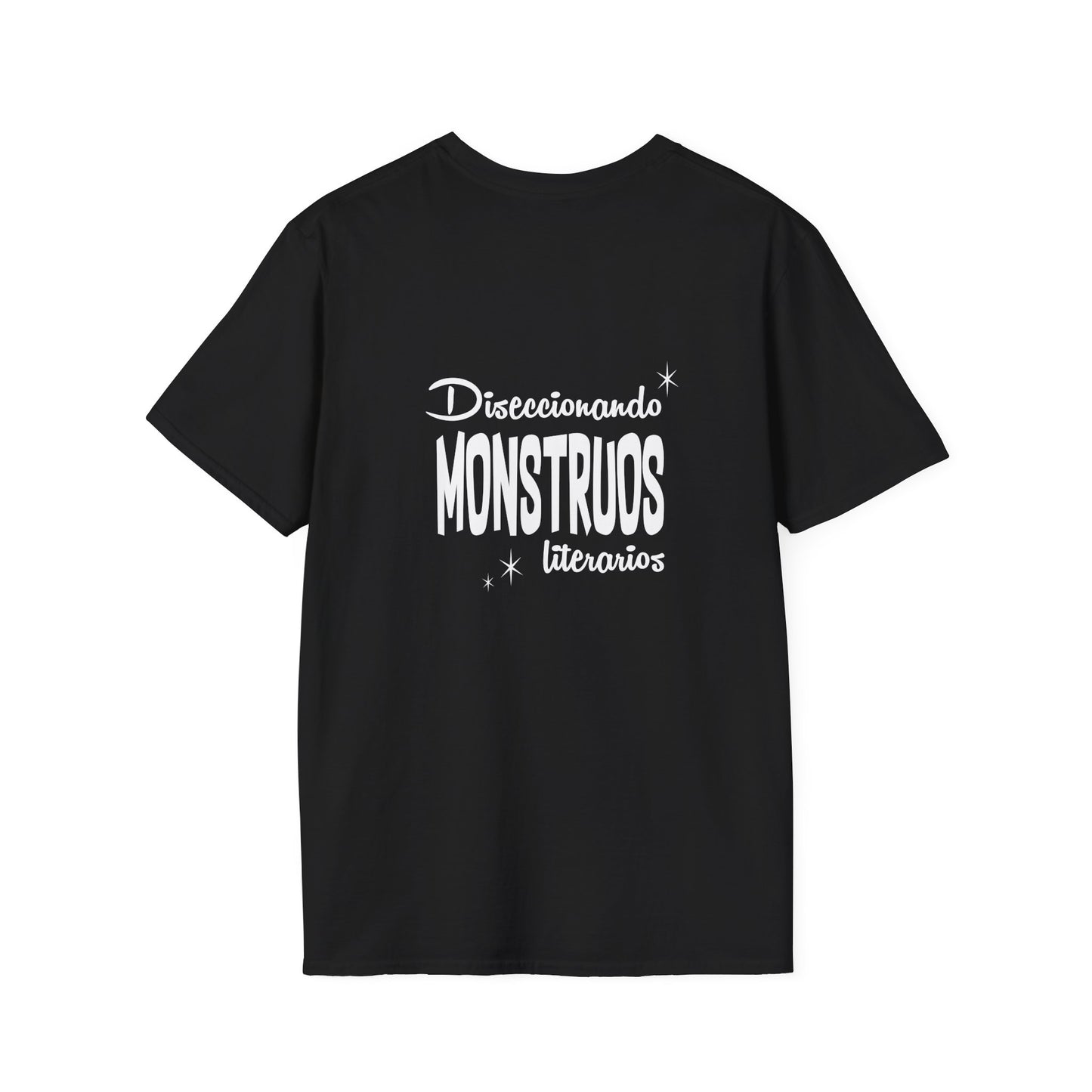 Monstruos en su Tinta, black t-shirt
