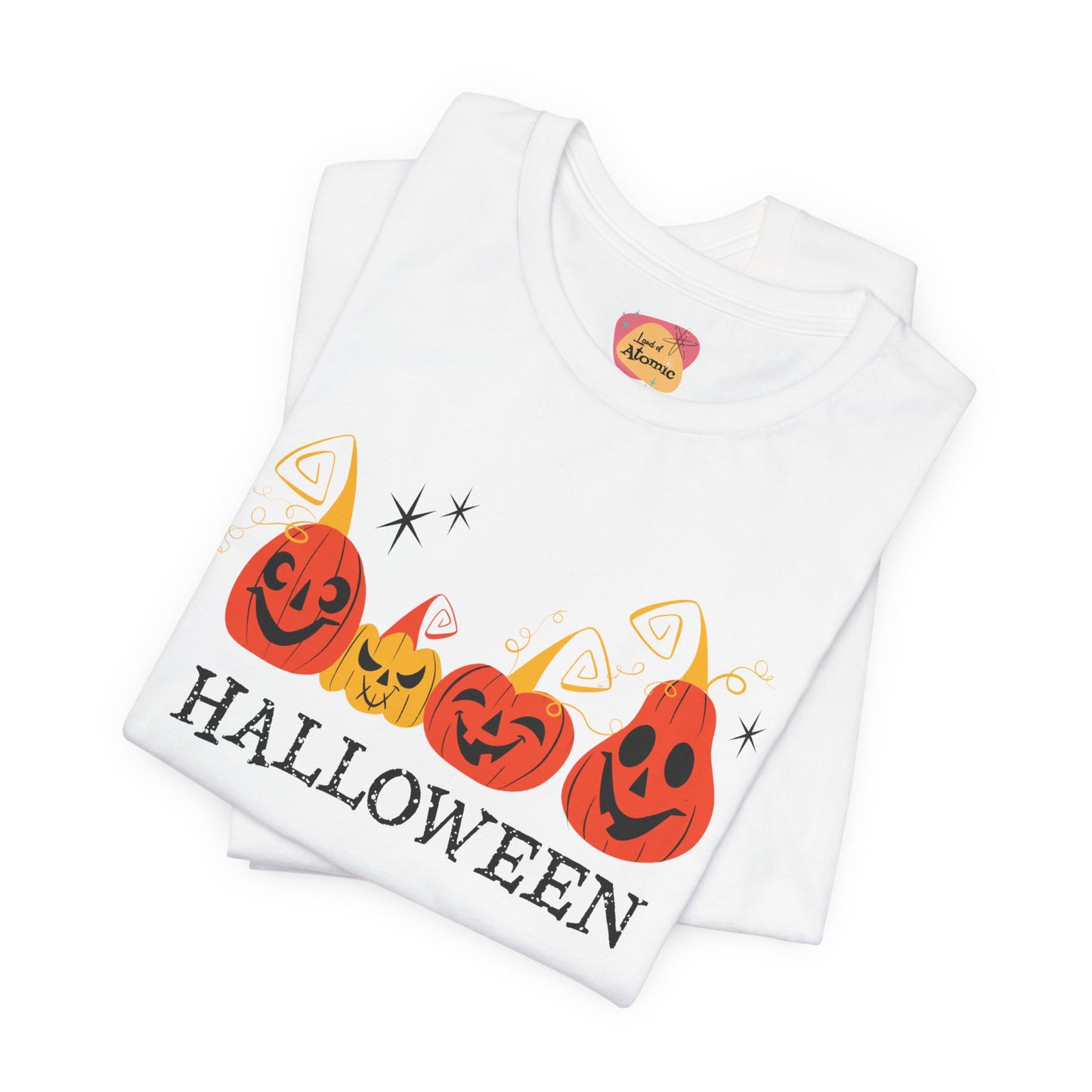 Halloween Pumpkins, white unisex t-shirt