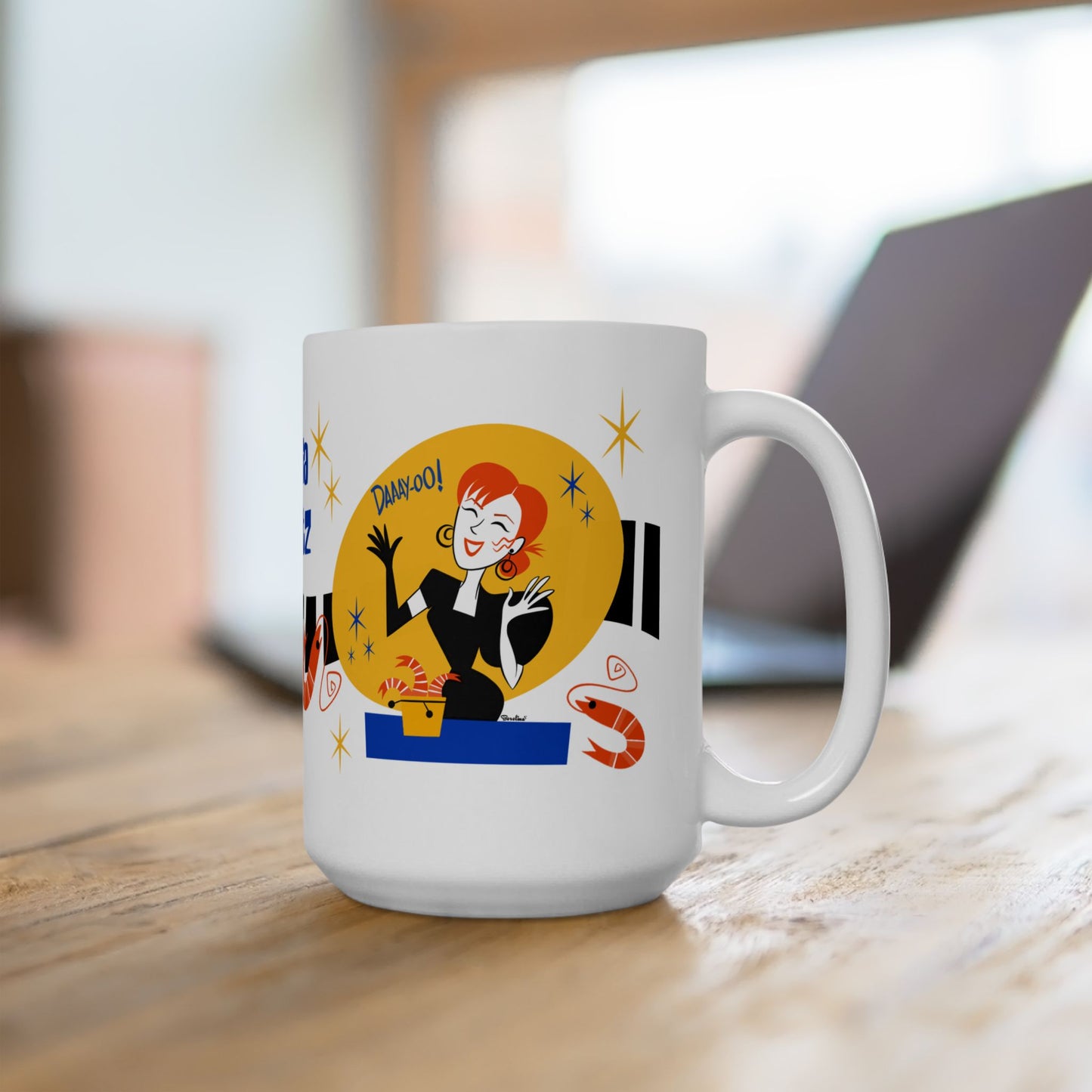 Delia Deetz Ceramic Mug  11oz/15oz