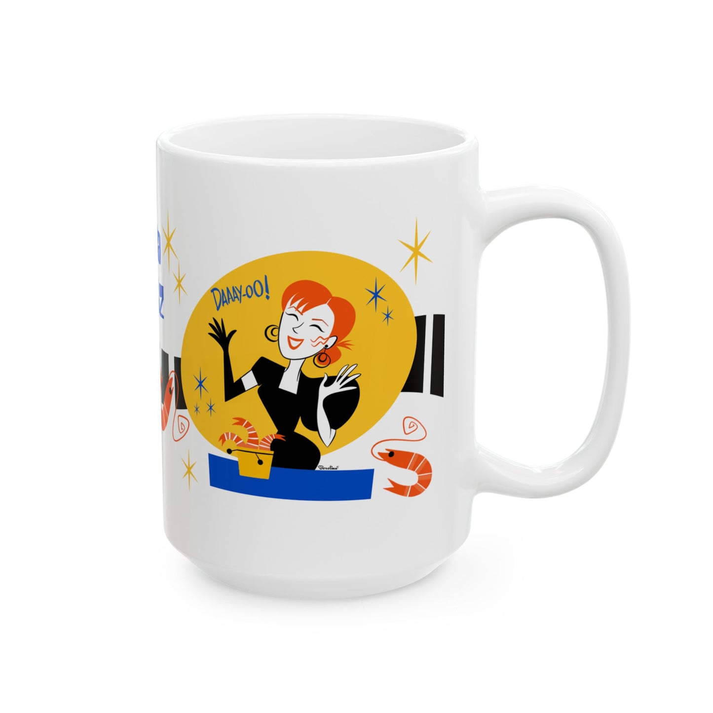 Delia Deetz Ceramic Mug  11oz/15oz