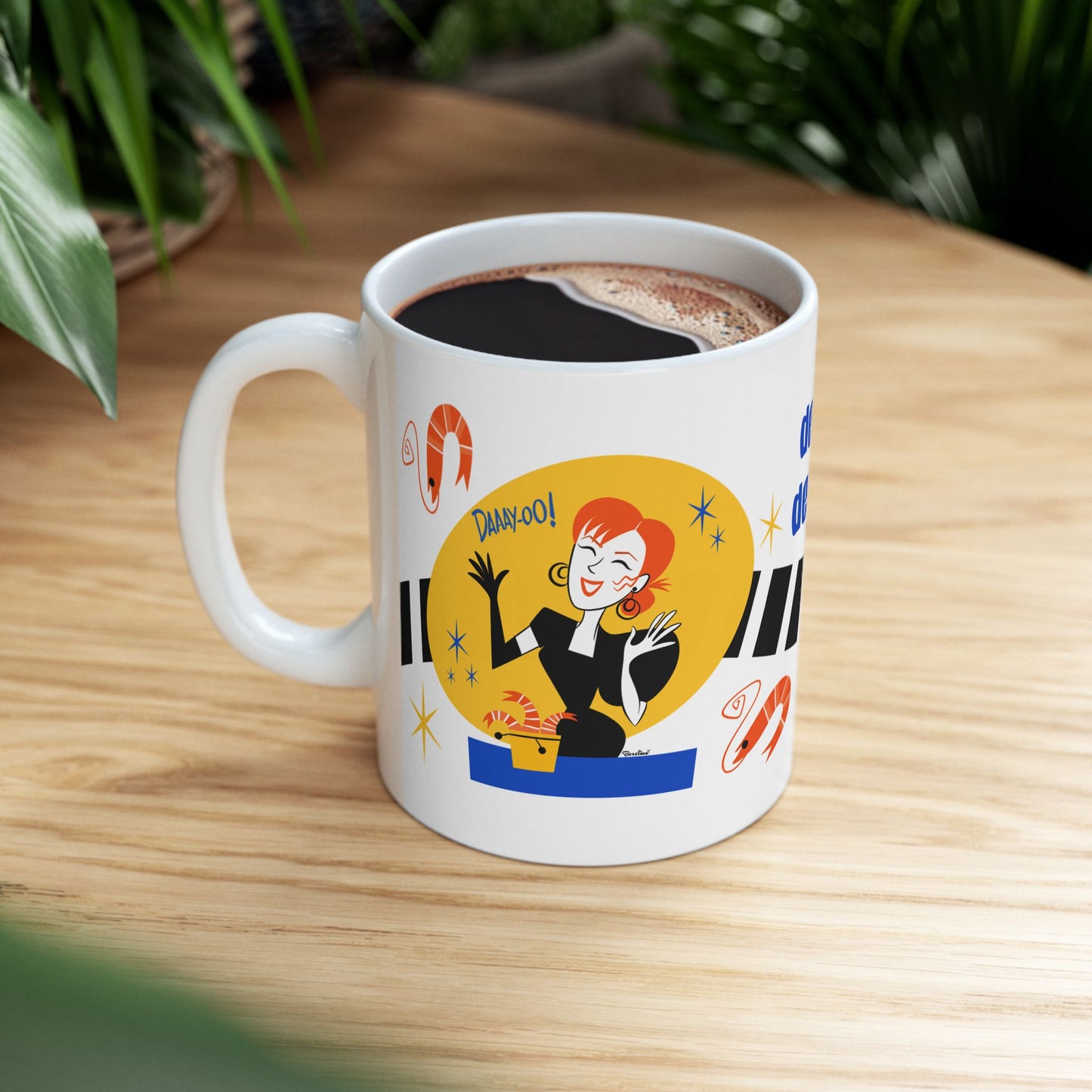 Delia Deetz Ceramic Mug  11oz/15oz
