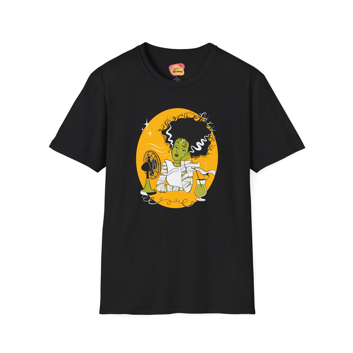 Spooky Bride, black unisex t-shirt
