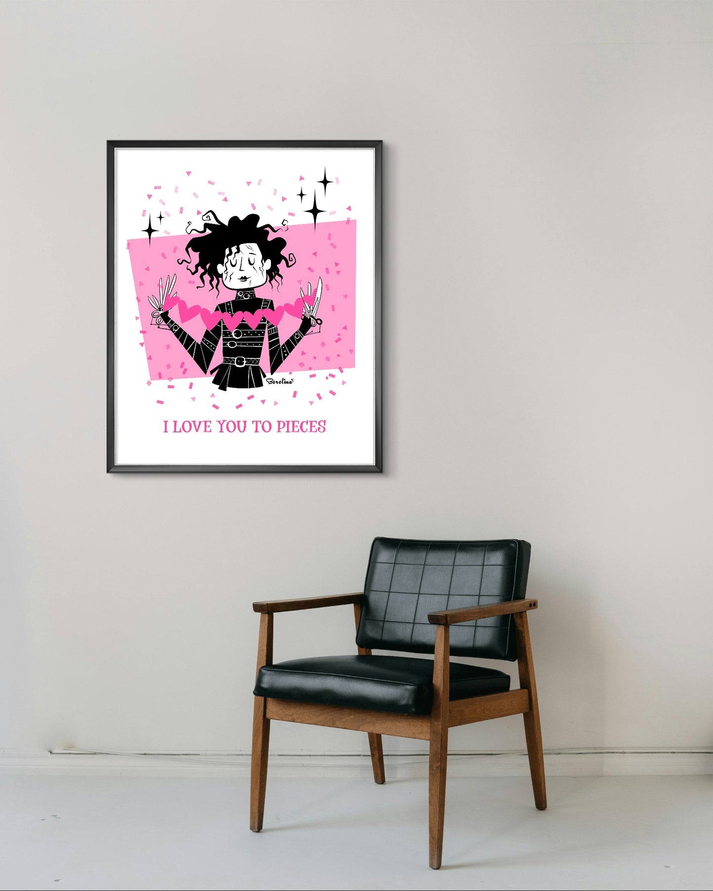 Edward, rectangular print