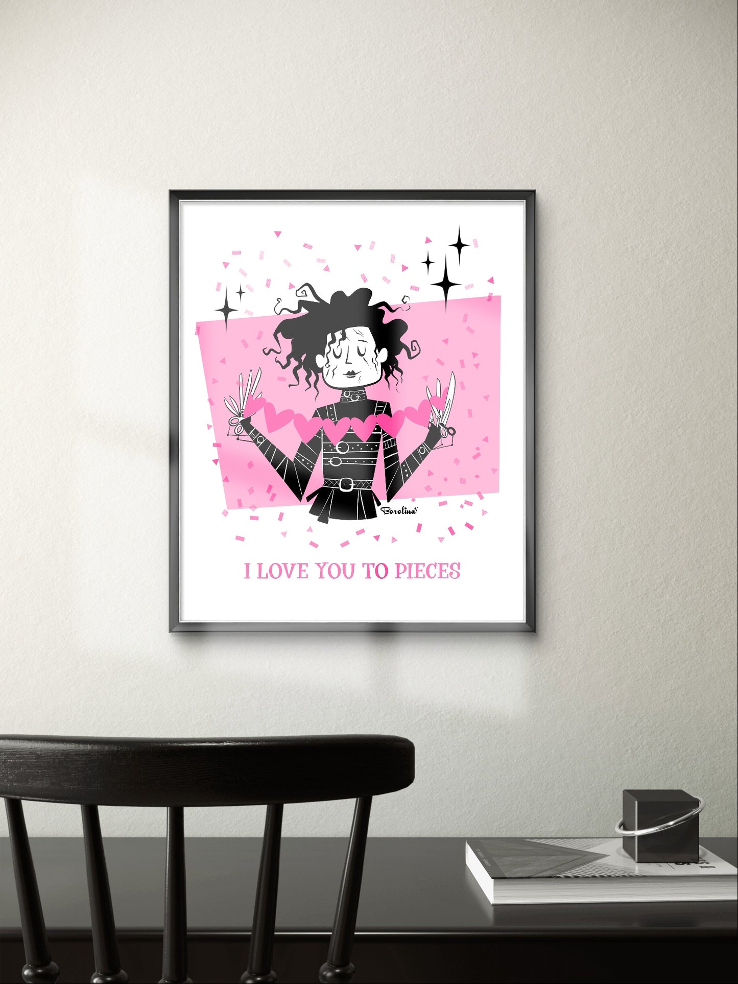 Edward, rectangular print