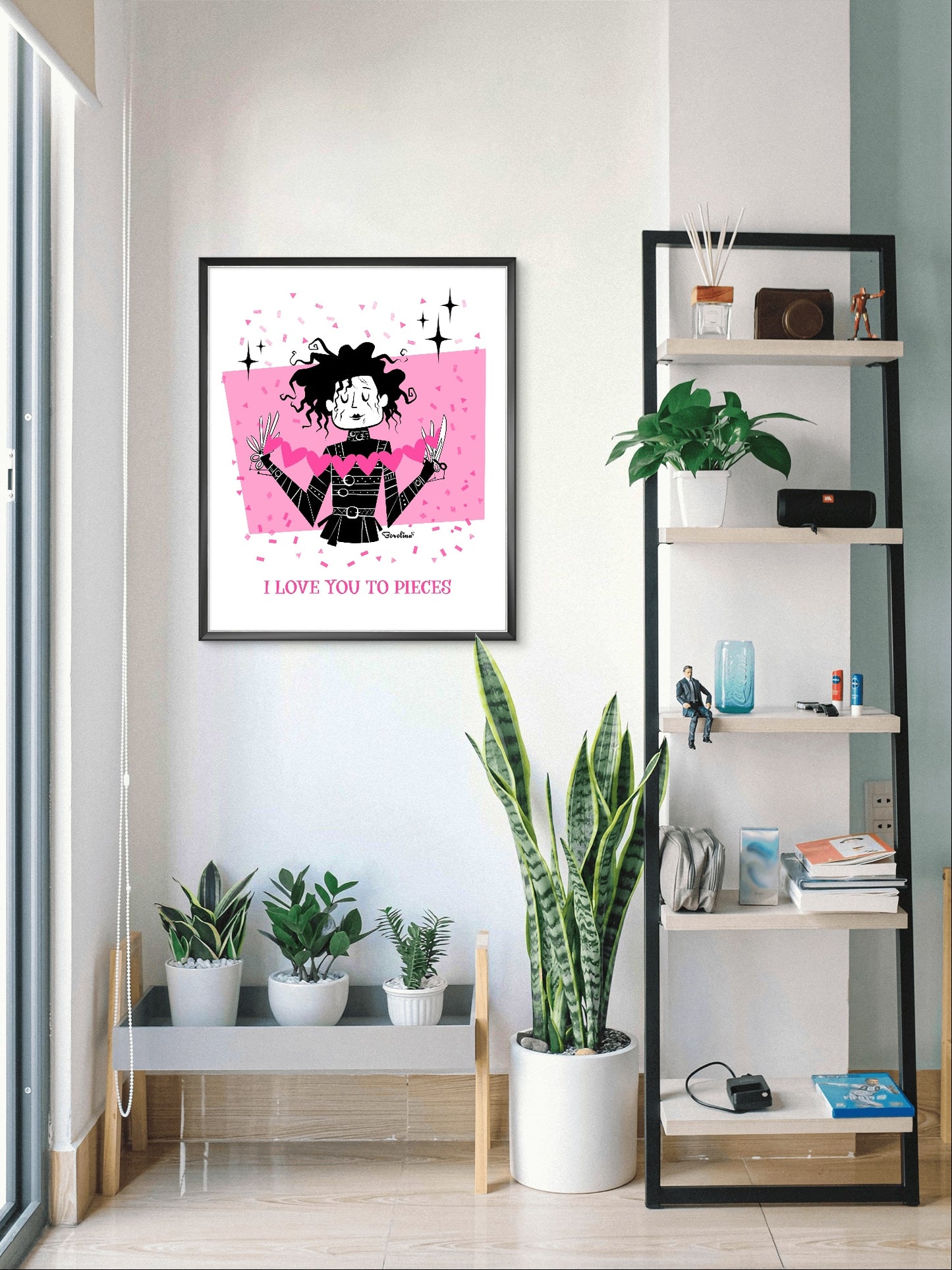 Edward, rectangular print