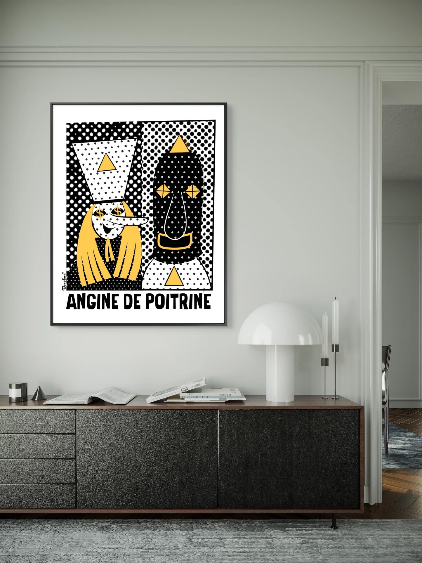 Angine de Poitrine, Poster