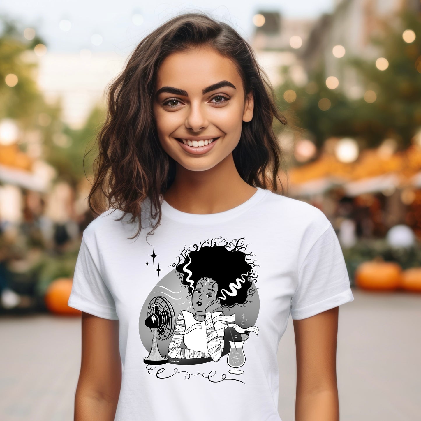 Classic Spooky Bride, unisex t-shirt