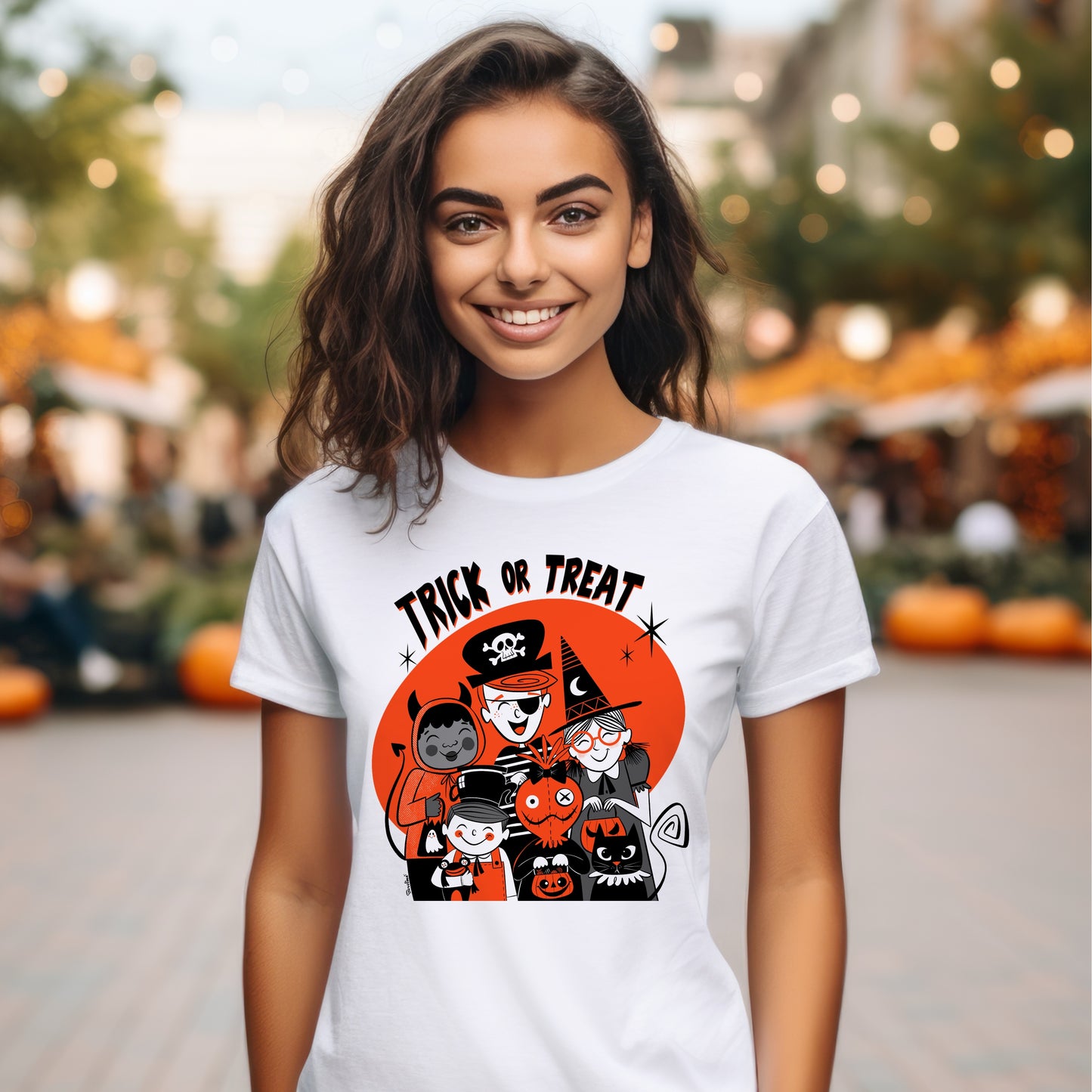 Trick or Treat group, unisex t-shirt
