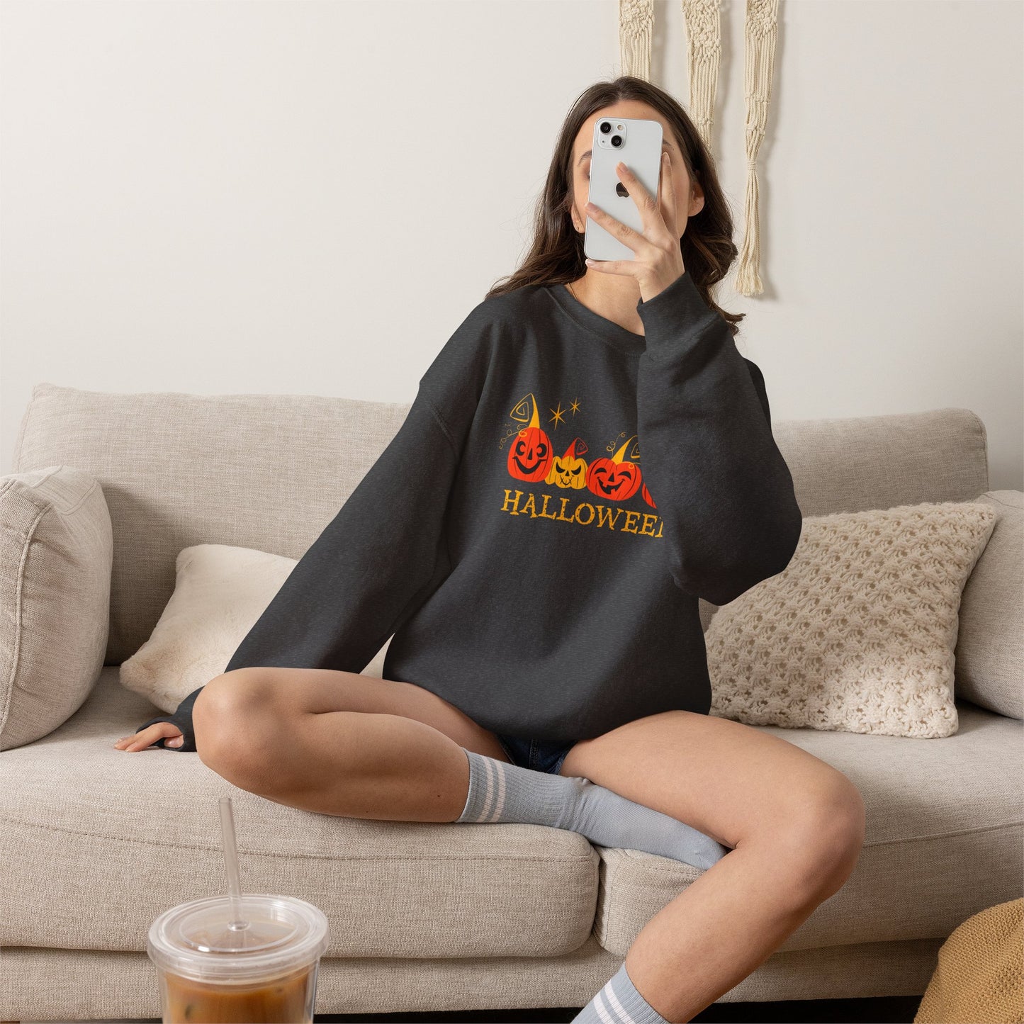 Halloween Pumpkins Sweatshirt