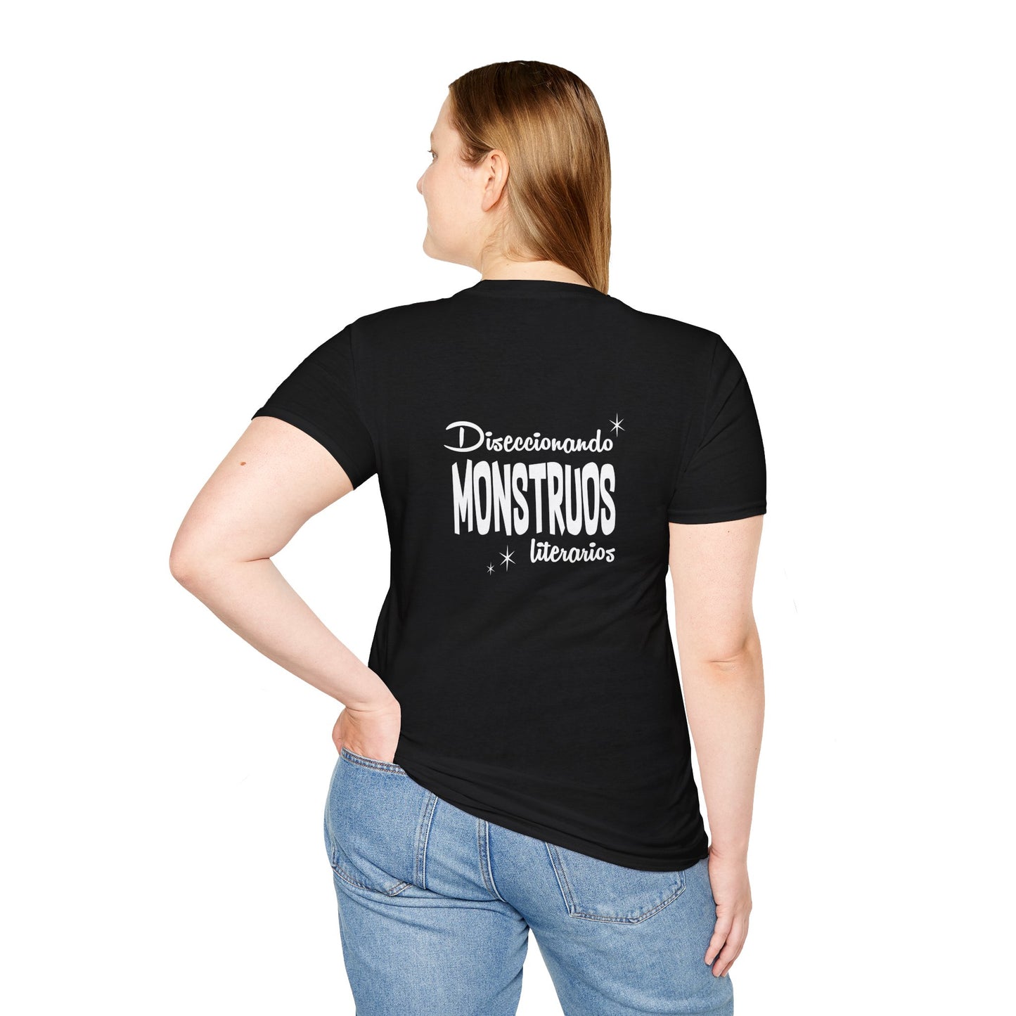 Monstruos en su Tinta, black t-shirt