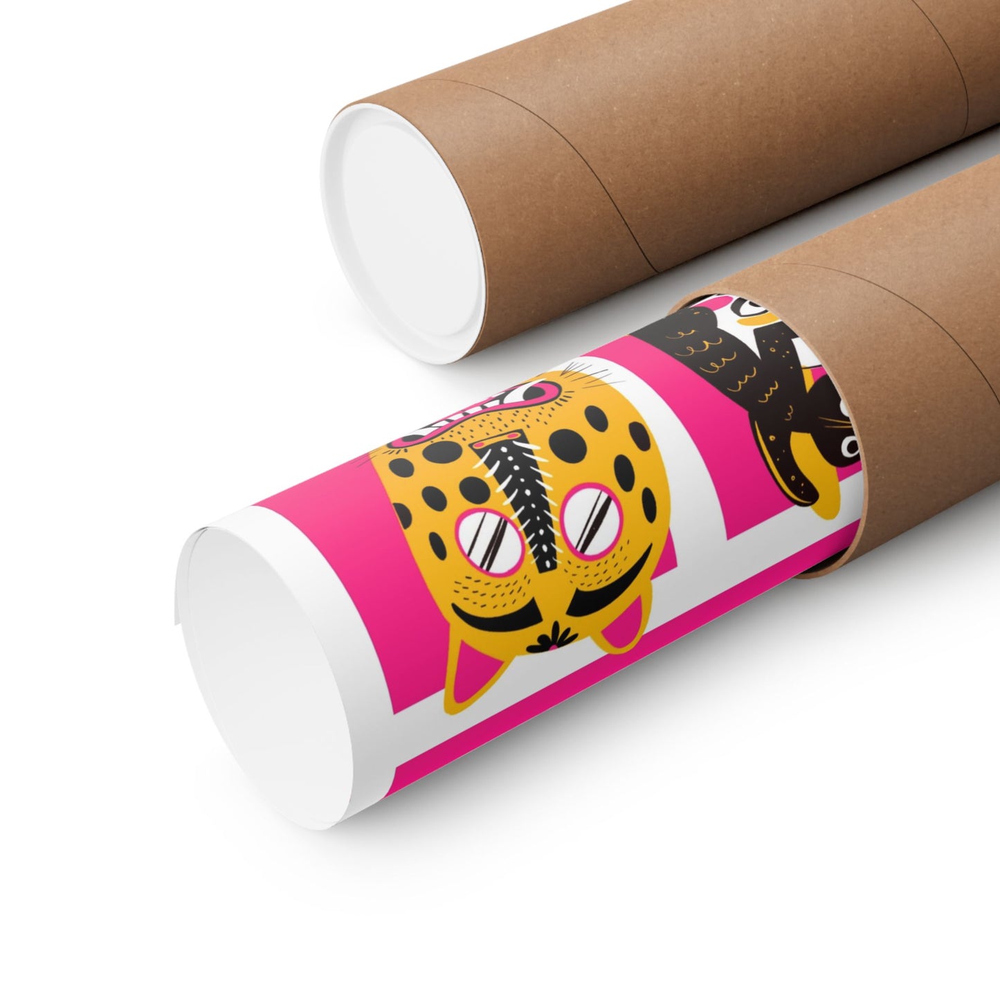 Mexican Masks Art Print — Vibrant Folklore Poster
