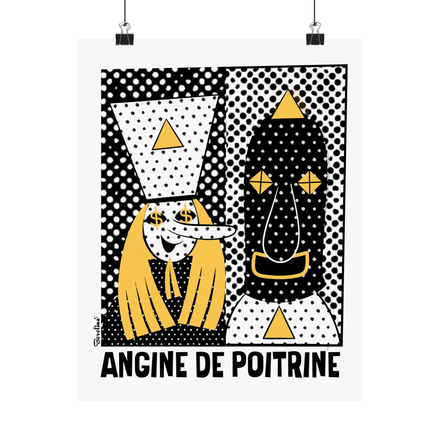 Angine de Poitrine, Poster