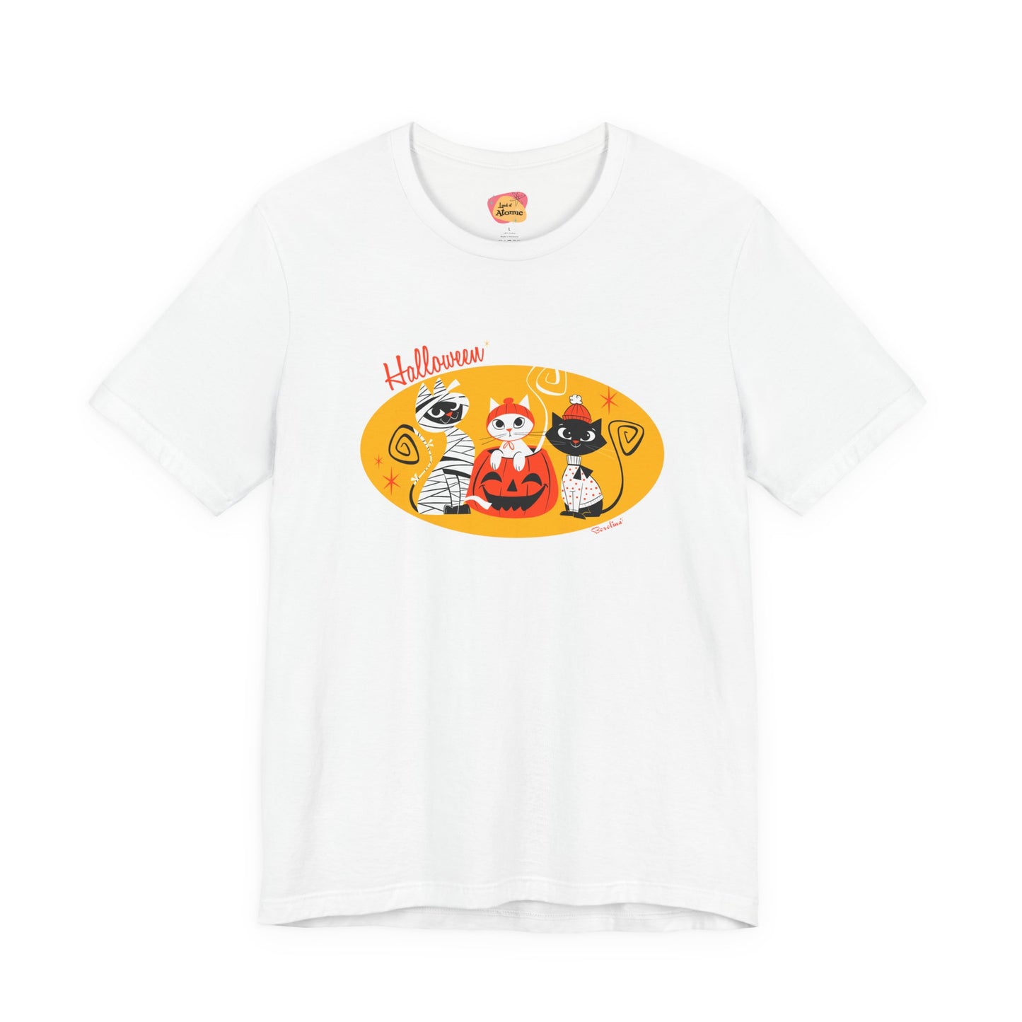 Halloween Cats in costumes, Unisex T-shirt