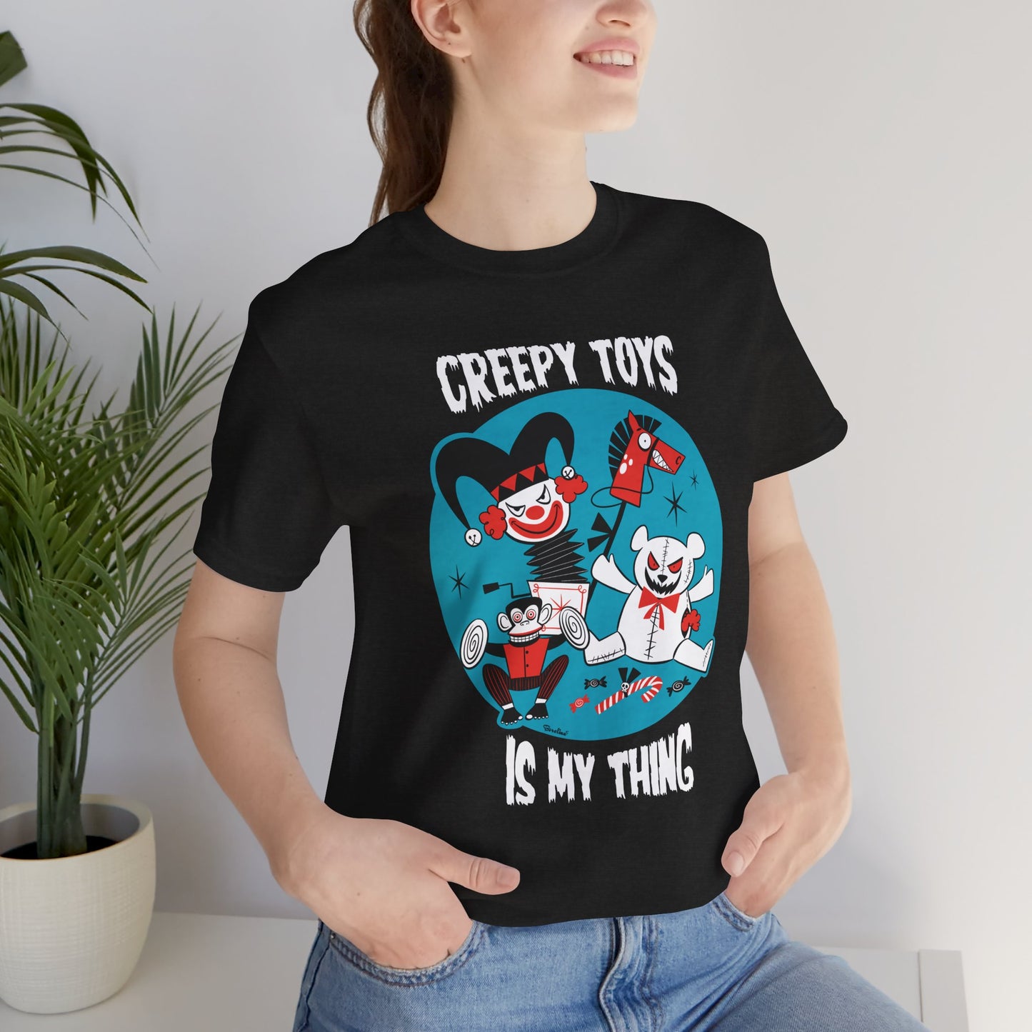 Creepy Toys T-shirt Dark