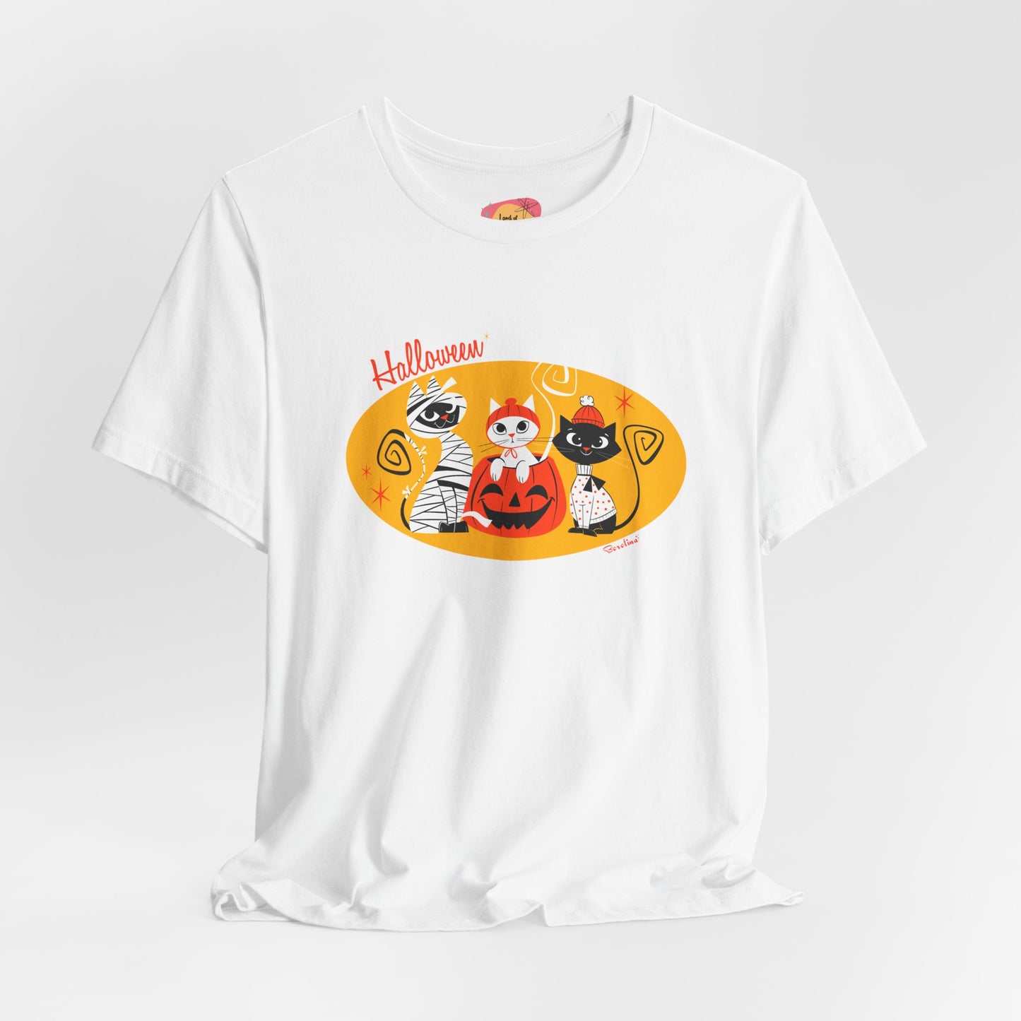 Halloween Cats in costumes, Unisex T-shirt