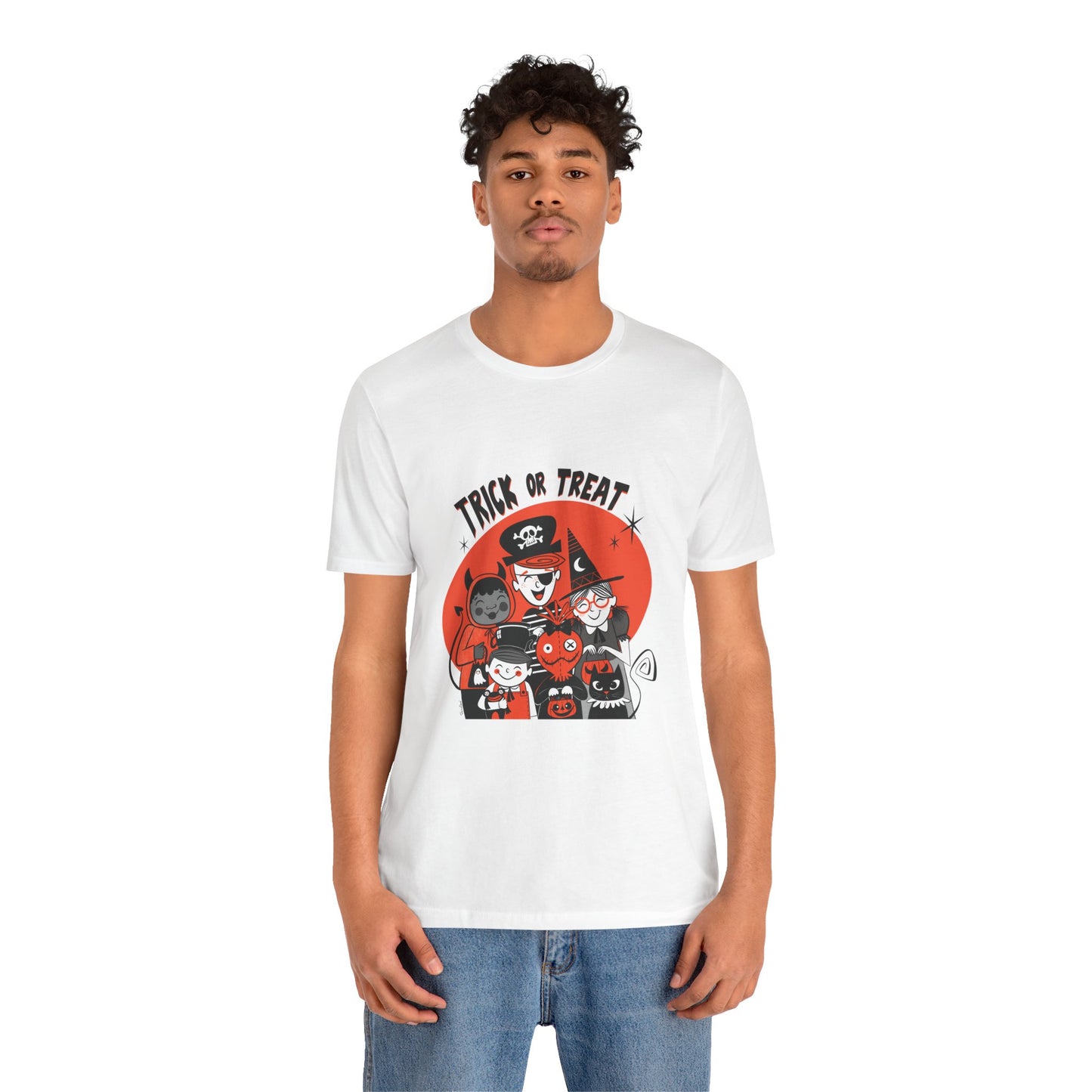 Trick or Treat group, unisex t-shirt